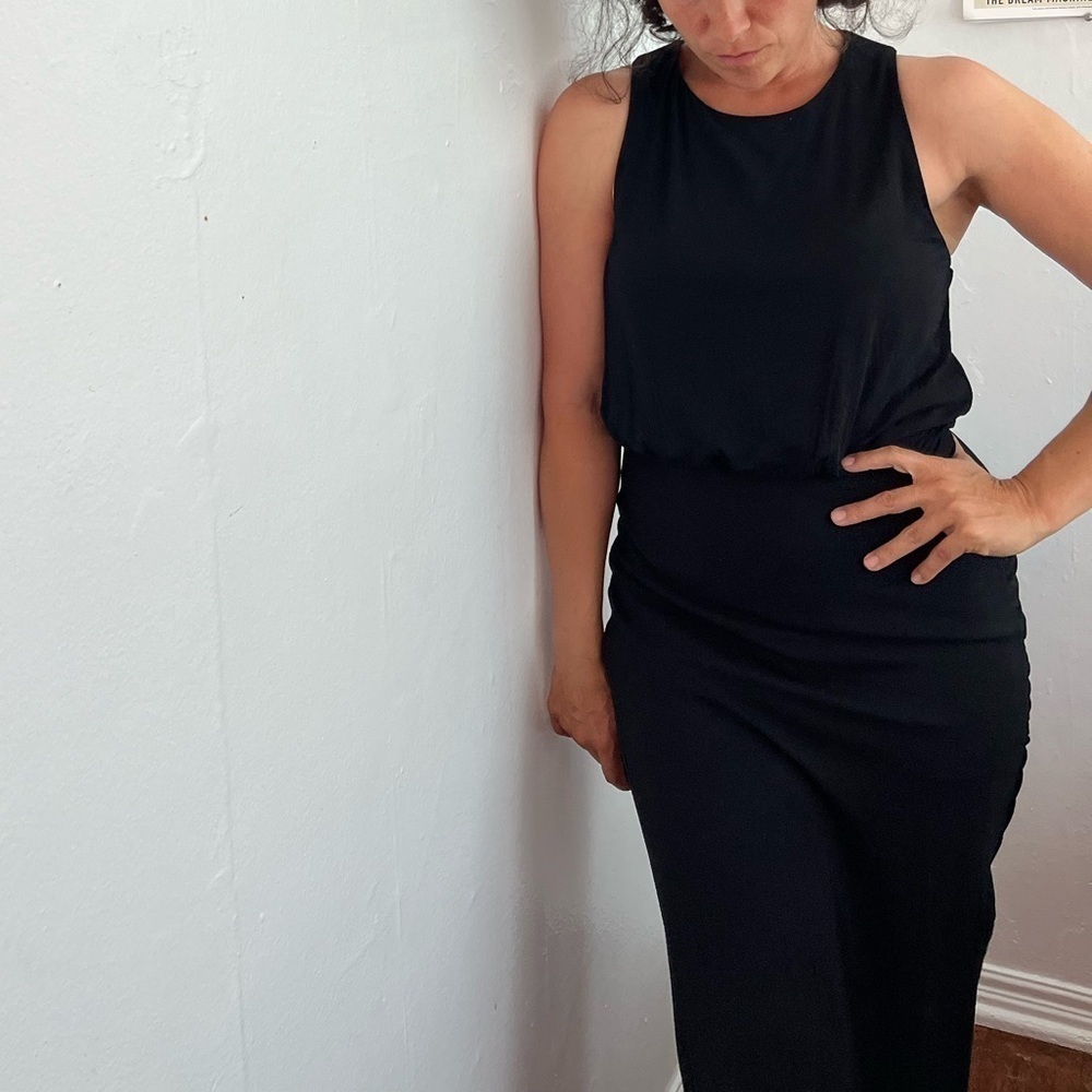 Maeve | Midi Ruched Dress